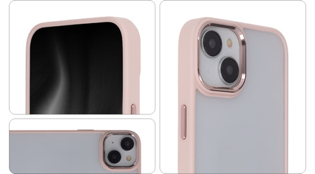Nakładka Satin Elegant Matt do iPhone 11 różowa