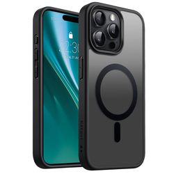 Nakładka Etteri Matt Mag do iPhone 15 Pro Max 6,7" czarna