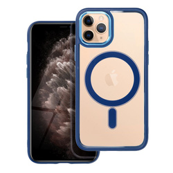 Futerał Color Edge Mag Cover kompatybilny z MagSafe do IPHONE 11 PRO niebieski