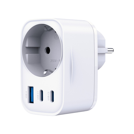 Accessories - 3mk Comfort Charger GaN 30W QC PD PPS 2C1A1S White