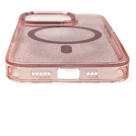 Wozinsky Glitter Case for Samsung Galaxy S25 - Pink with Glitter