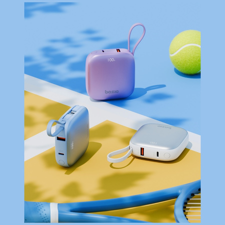 PowerBank 4w1 Bazic Fusion 10000mAh      PD20W USB-C/Lightning czarny