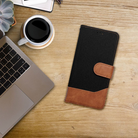 Kabura JEANS Book do SAMSUNG A26 5G czarny