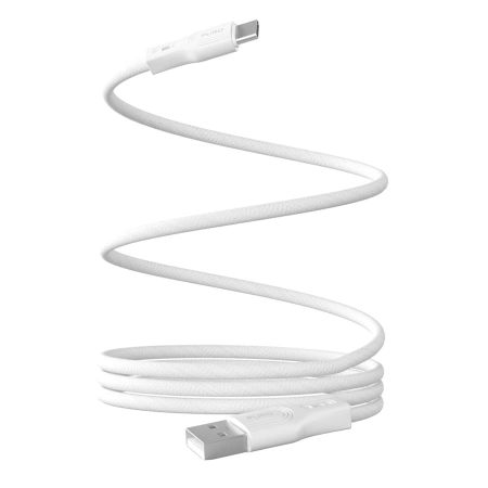 Puro Magnetic 10W Magnetkabel USB-A - USB-C 1m - Weiß