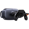 Baseus LightChaser BS-CM029 Autohalterung mit induktivem Dreifachspulen-Ladegerät – Schwarz