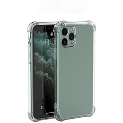Etui Anti Shock 1,5 mm do iPhone 17 Air 6,6 TRANSPARENTNY BIG HOLE