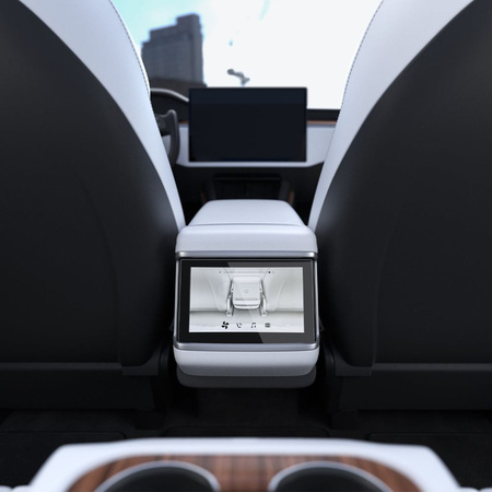 SZKŁO HARTOWANE SPIGEN GLAS.TR SLIM TESLA MODEL X 2022 / MODEL S 2021 BLACK