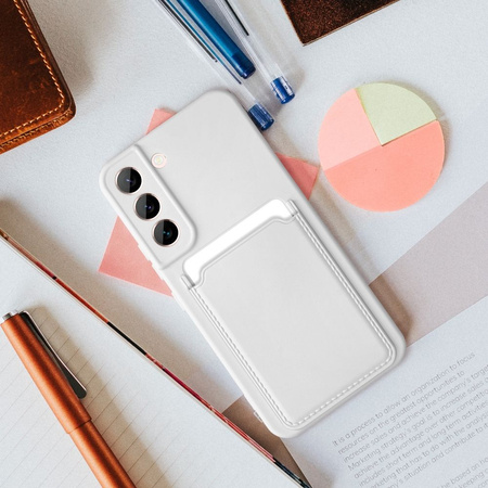 Futerał CARD CASE do SAMSUNG S24 Ultra biały