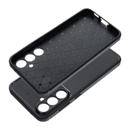 Futerał CARBON PREMIUM do SAMSUNG S23 FE czarny
