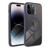 Futerał Color Edge Mag Cover kompatybilny z MagSafe do IPHONE 15 PRO fioletowy