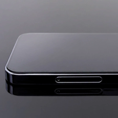 Wozinsky Super Durable Full Glue Tempered Glass Full Coverage with Frame Case Friendly iPhone 16e / 14 / 13 Pro / iPhone 13 Black