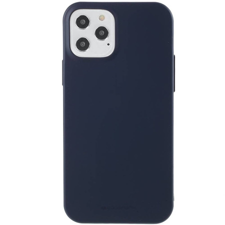 Etui IPHONE 12 PRO MAX (6,7'') Soft Jelly Case granatowe