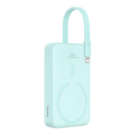 Powerbank magnetyczny Baseus Magnetic Mini 10000mAh 20W MagSafe (miętowy)