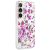 Guess GUHCS23MHCFWST S23+ S916 weiß/weißer Hartschalenkoffer Flower Collection