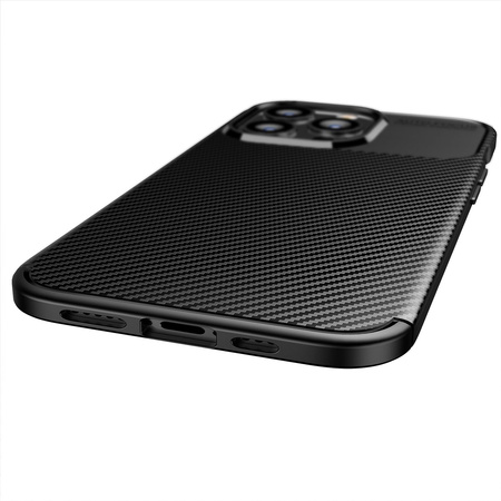 Futerał CARBON PREMIUM do IPHONE X / XS czarny