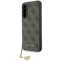Etui Guess 4G Charms Collection na Samsung Galaxy A56 - brązowe