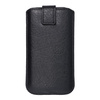 Futerał Skórzany Uniwersalny Slim Kora 2 - do Samsung Galaxy S5/S6/S7/J5/A5 2017/ Huawei P8 2017/P10 Lite czarny