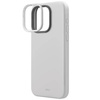 Etui APPLE IPHONE 15 PRO MAX UNIQ Lino Hue Magclick Charging jasnoszare