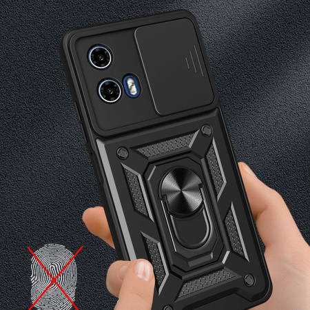 Etui MOTROLA MOTO G24 / G24 POWER / G04 Tech-Protect Camshield Pro czarne