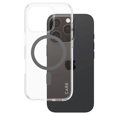 CARE by PanzerGlass Flagship Case iPhone 16 Pro 6.3&quot;&quot; black/black MagSafe 1346