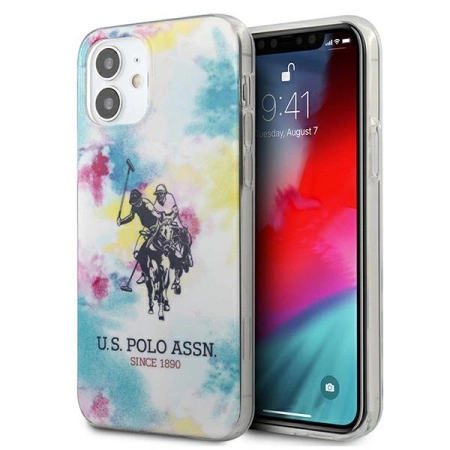 US Polo Assn Tie & Dye - Etui iPhone 12 Mini