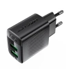 Ładowarka Acefast A86 sieciowa 2x USB-A 12W - czarna