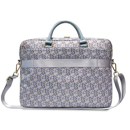 Tasche LAPTOP 16" Guess GCube Stripes (GUCB15HGCFSEB) blau
