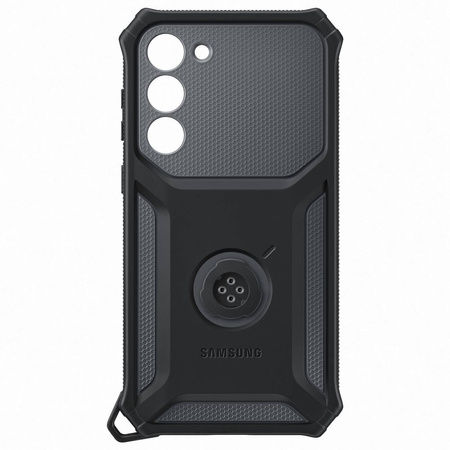 Samsung Rugged Gadget Case etui Samsung Galaxy S23+ pancerny pokrowiec ring holder podstawka szare (EF-RS916CBEGWW)