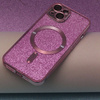 Nakładka Glitter Chrome Mag do iPhone 12 Pro Max 6,7" różowa