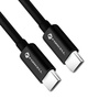 FORCELL kabel Typ C do Typ C QC4.0 3A/20V PD60W C338 1m czarny