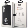 KARL LAGERFELD SAM S24 SAFFIANO KC PIN KLHCS24SPSAKCMPK BLACK