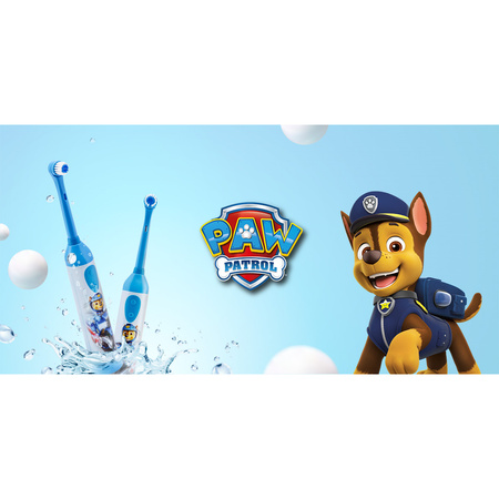 Psi Patrol Szczoteczka oscylacyjna dla dzieci MOTO niebieska