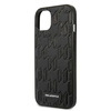 Karl Lagerfeld KLHCP13SMNMP1K iPhone 13 mini 5,4" Hardcase schwarz / schwarzes Monogram Plaque