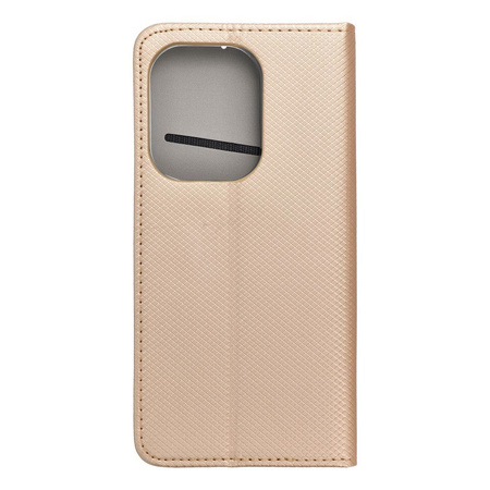 Kabura Smart Case book do XIAOMI Redmi NOTE 13 PRO 4G złoty