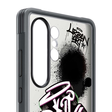 Etui silikonowe Samsung Flipsuit Case Rugged EF-JS938CBEGWW do Samsung Galaxy S25 Ultra - czarne