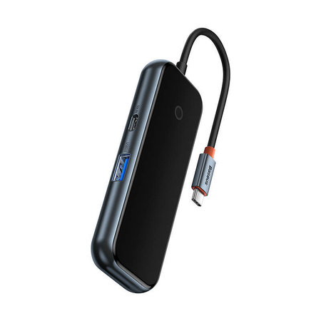 Baseus Hub Adapter 4w1 USB-C na 4xUSB 3.0 (Dark Grey)