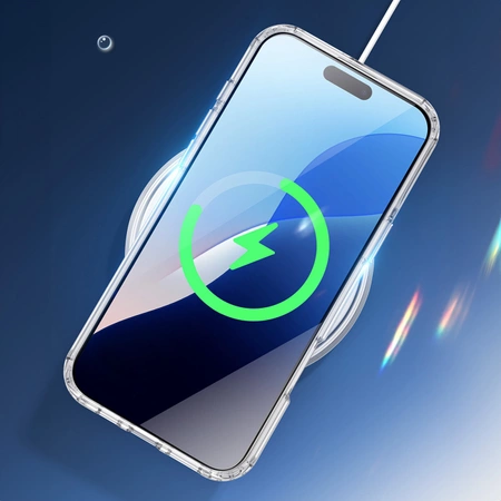 Dux Ducis Clin Mag case with MagSafe for iPhone 16 Pro Max - transparent