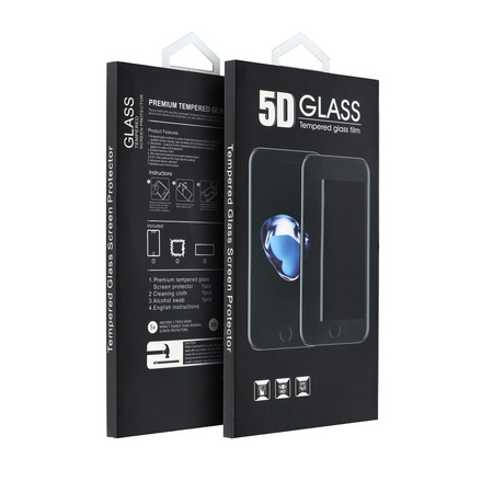 5D Full Glue Tempered Glass - do Honor 90 Pro czarny