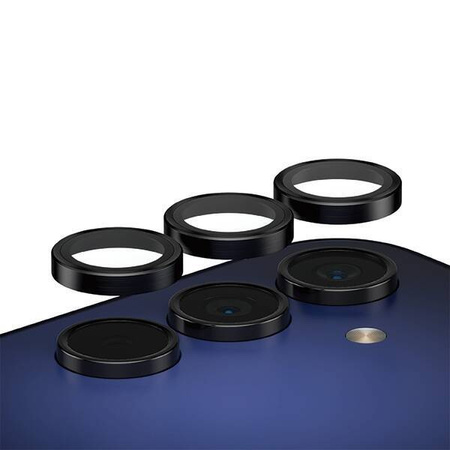 Szkło Hartowane 5D GALAXY A15 4G / 5G PanzerGlass Hoops Camera Lens Protector Hoop Optic Rings czarne
