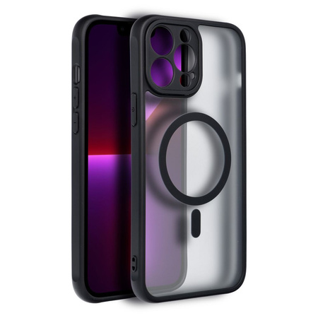 Futerał Full Matte Mag Cover kompatybilny z MagSafe do IPHONE 13 PRO MAX czarny