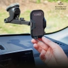 SBS TEHWSUPWIND smartphone holder telescopic with suction cup - black