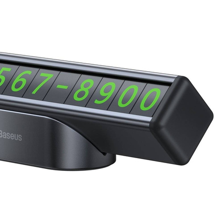 Baseus Square Bar Temporary Parking Number Plate black (CNFT000001)