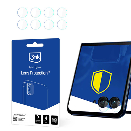 3MK Lens Protect Motorola Razr 50 (front) Ochrona na obiektyw aparatu 4szt