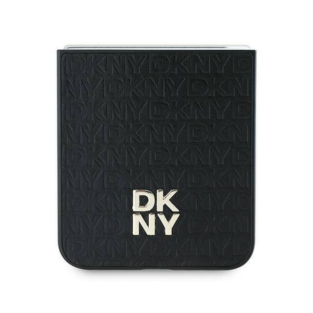 DKNY DKHCZF6PSHRPSK Z Flip6 F741 czarny/black Repeat Pattern Stack Logo
