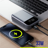 Allity power bank APB-200 PD QC 33W 10000 mAh szary