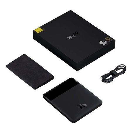 Powerbank Baseus Blade 20000mAh 100W (czarny)