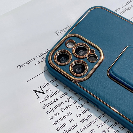 Neue Kickstand Case Hülle für Samsung Galaxy A12 5G mit Ständer blau