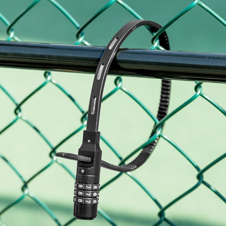 Zapięcie rowerowe Rockbros 3240001001 na szyfr 0,5m - czarne