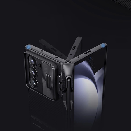 Nillkin CamShield Fold Case für Samsung Galaxy Z Fold 6 5G mit Stylus-Halter – Schwarz