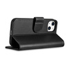 iCarer Wallet Case 2in1 Case iPhone 14 Plus Leather Flip Cover Anti-RFID Black (WMI14220727-BK)
